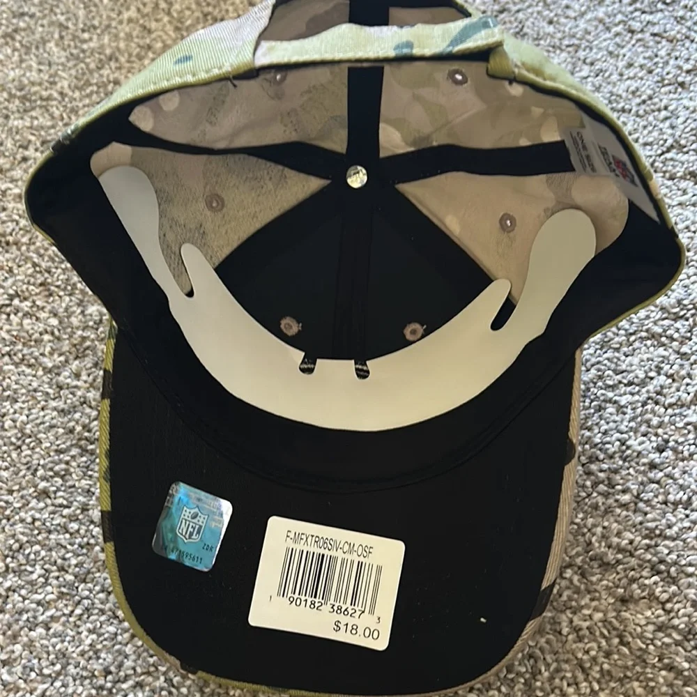 New Chicago Bears NFL hat with Kyle Long authentic signature and number on it - Picture 4 of 5